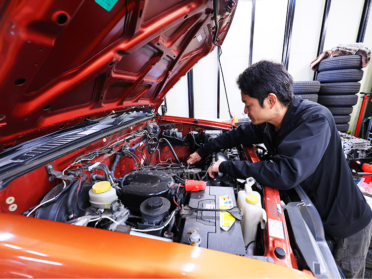 整備工場連携で安心の納車